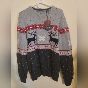CHAPS Christmas Sweater Size Large